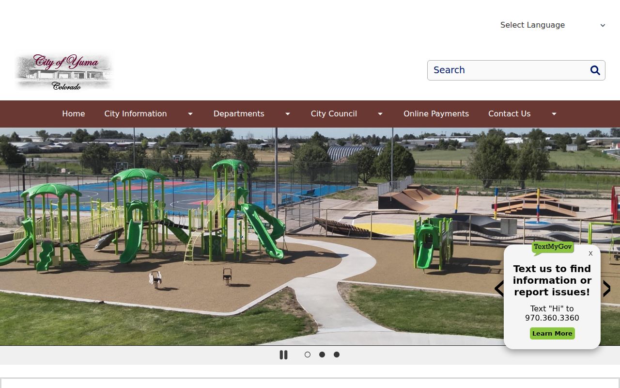 City of Yuma official page for Yuma court docket context